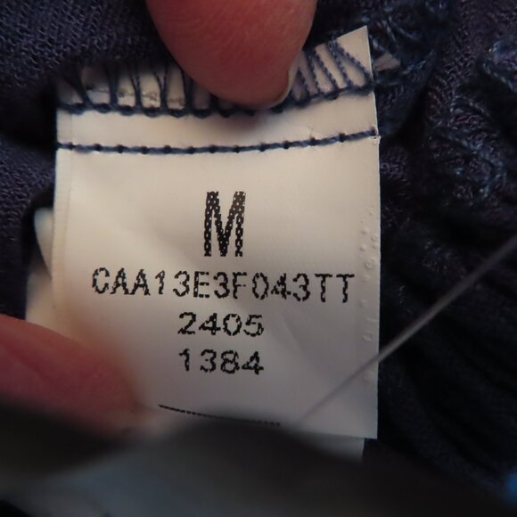 Cupshe Plunge Halter Jogger Jumpsuit blue medium beach vacation tropical - Picture 7 of 8